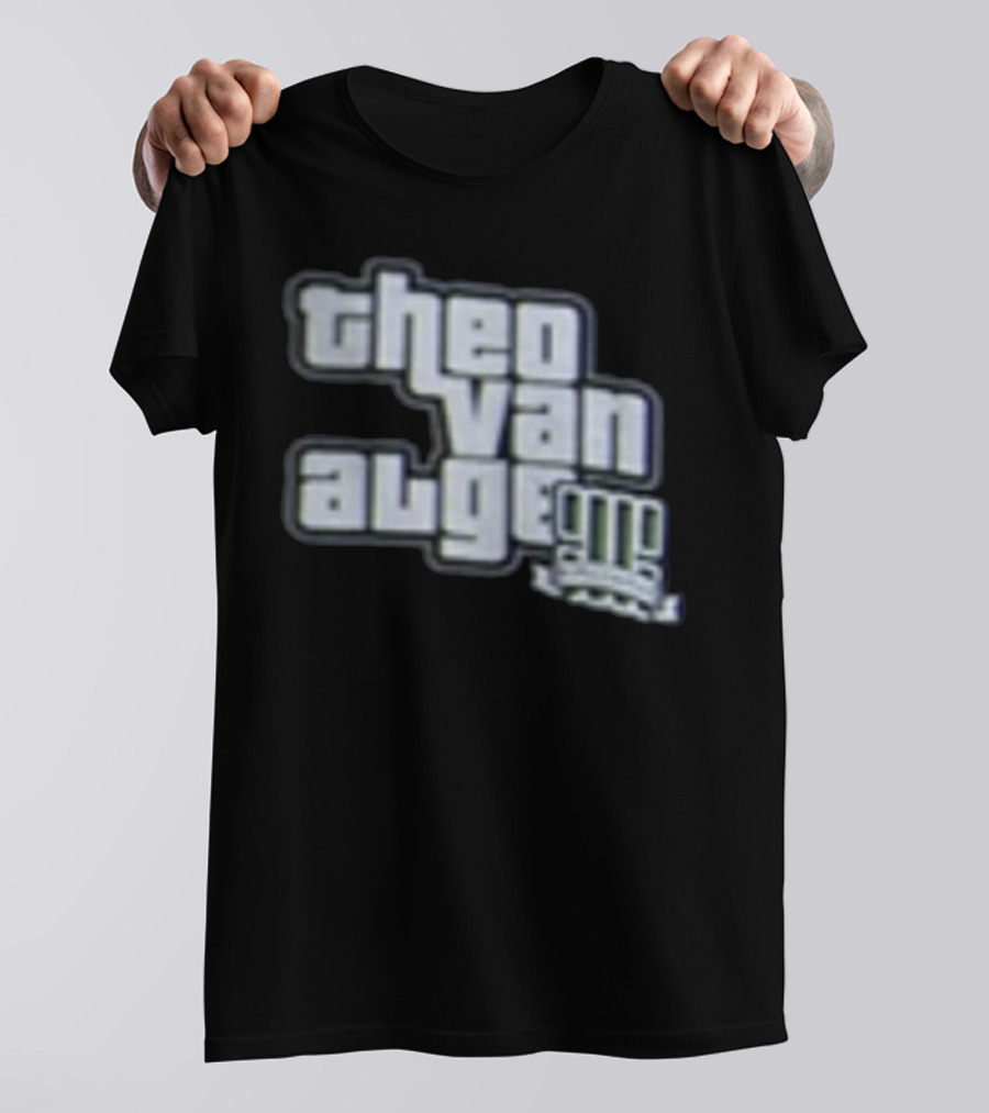 Theo Van Alge GTA Style Retro Gaming T-Shirt