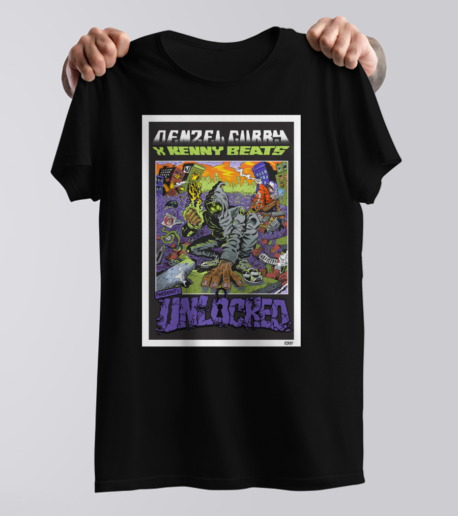 Denzel Curry X Kenny Beats Present Unlocked T-Shirt