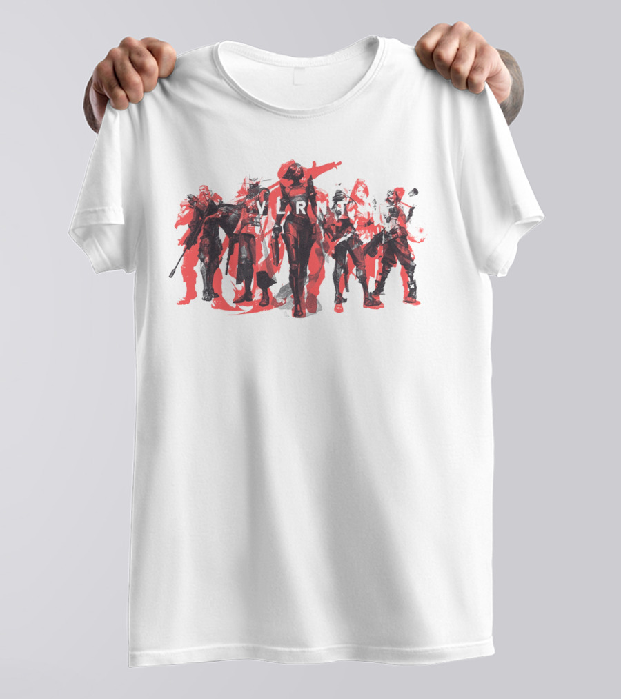 Valorant Agent Character Lineup Merch T-Shirt