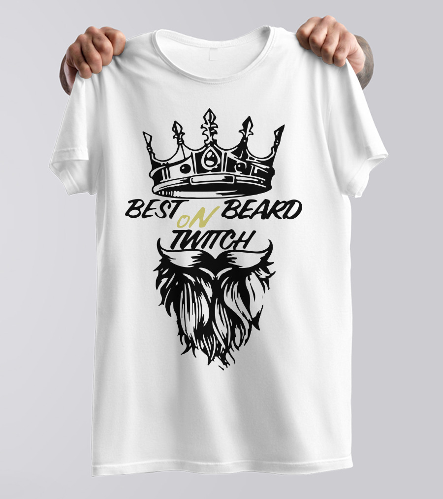 Best Beard On Twitch Crowned T-Shirt