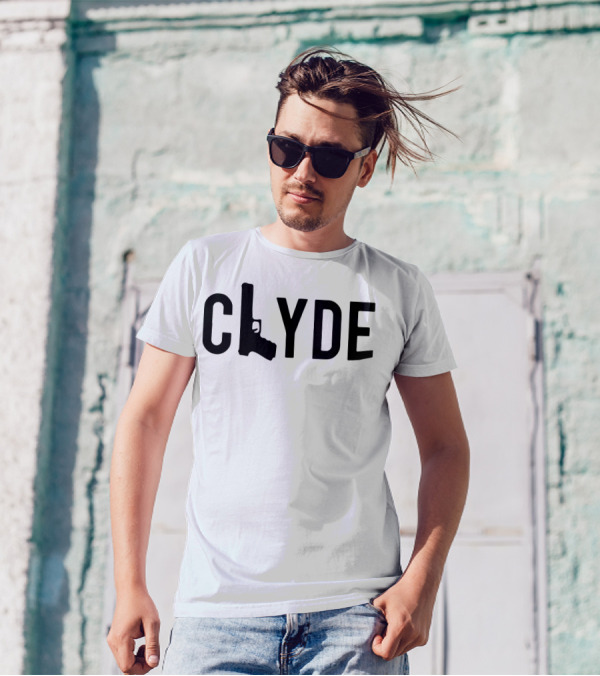 Bonnie And Clyde Matching Couple Shirt With Gun Icon For Partners T-Shirt