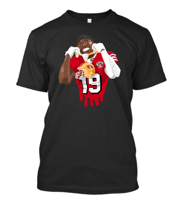 Deebo Samuel 19 San Francisco Game Changer Drip 75th Anniversary 49ers Football T-Shirt
