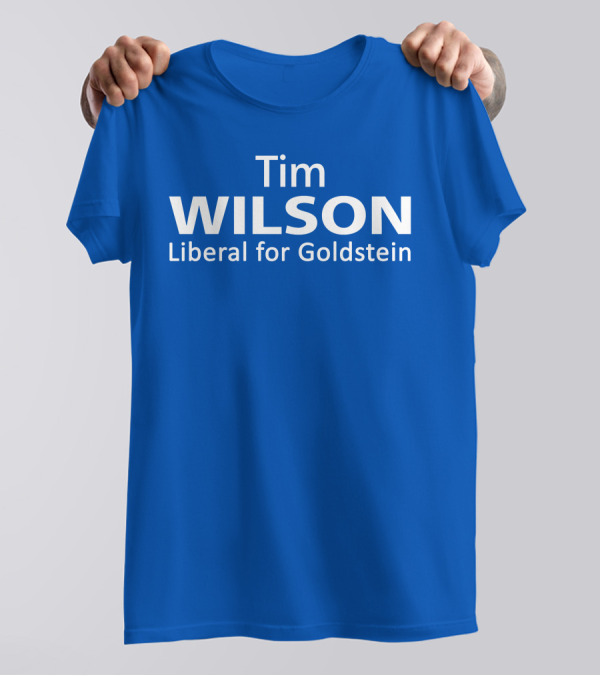 Tim Wilson Liberal Candidate Campaign For Goldstein T-Shirt