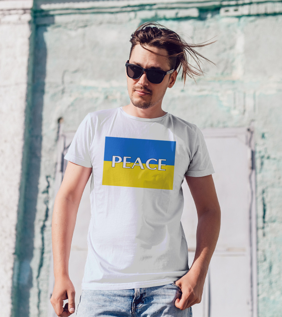 Peace Ukraine Flag T-Shirt
