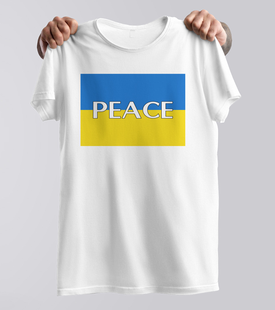 Peace Ukraine Flag T-Shirt