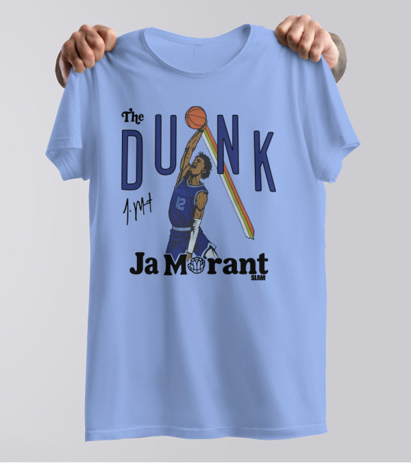 Ja Morant 12 The Dunk Slam Basketball T-Shirt