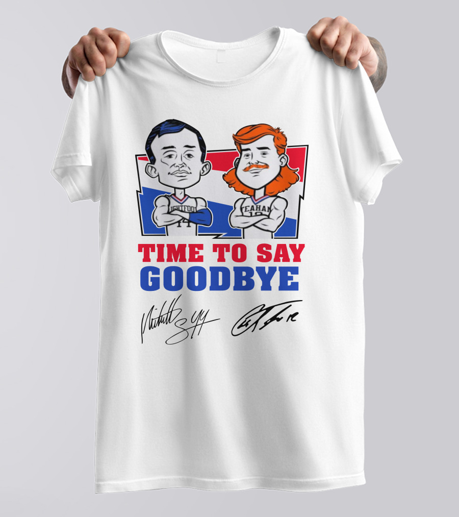 Seniornight22 Merch Time To Say Goodbye Lightfoot Feahan Signature T-Shirt