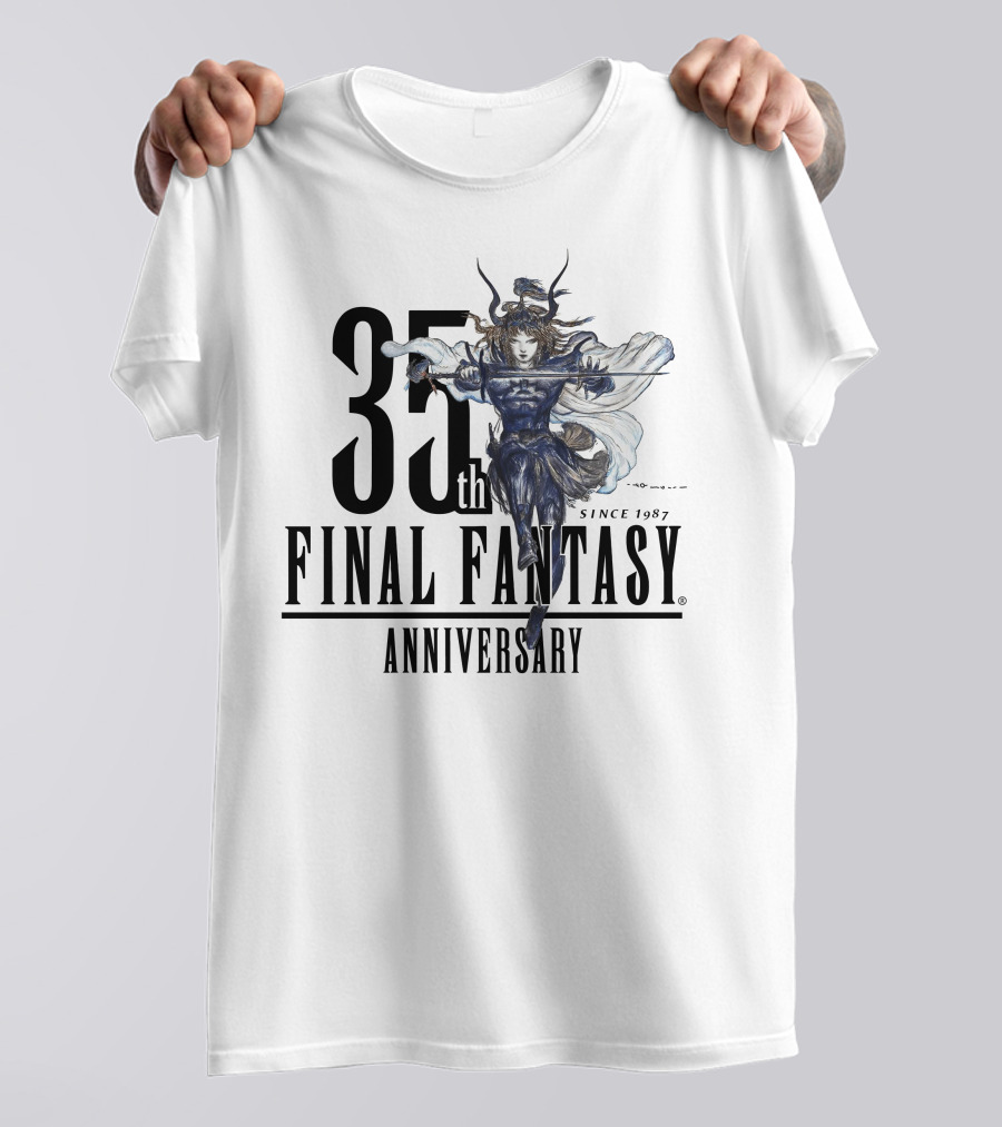 35th Final Fantasy Anniversary Since 1987 T-Shirt