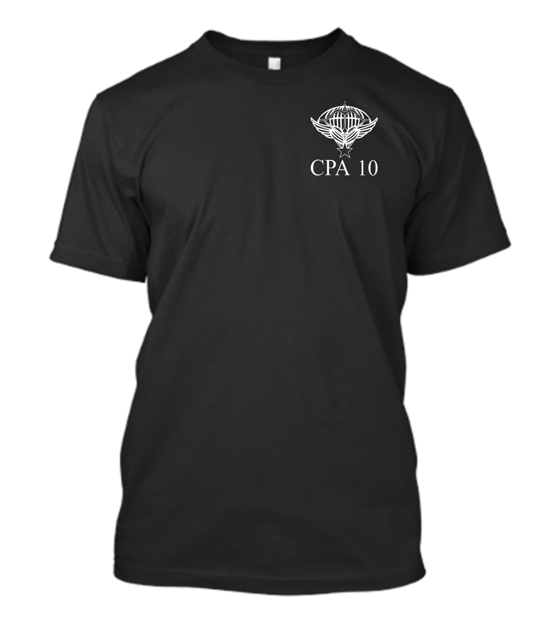 Sam Street CPA 10 Paratrooper Emblem T-Shirt