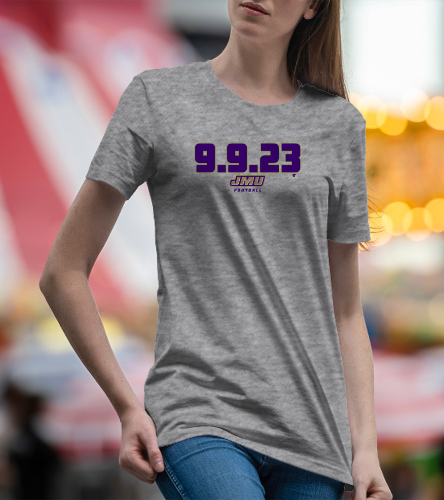 9.9.23 JMU Football Game Day Event T-Shirt