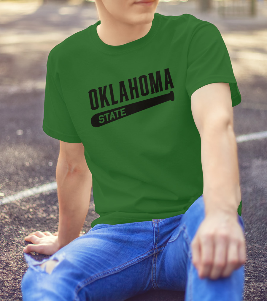 Oklahoma State Baseball Bat T-Shirt