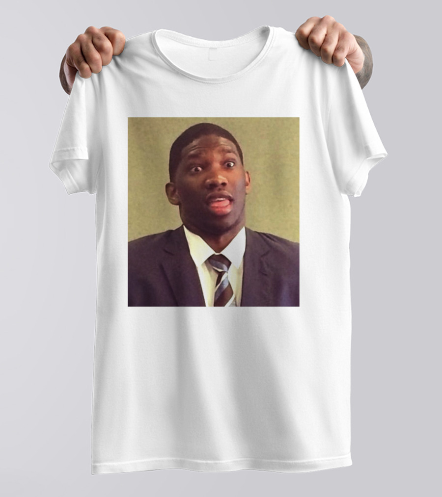 Joel Embiid Birthday Torchpro Merch Surprise Expression T-Shirt