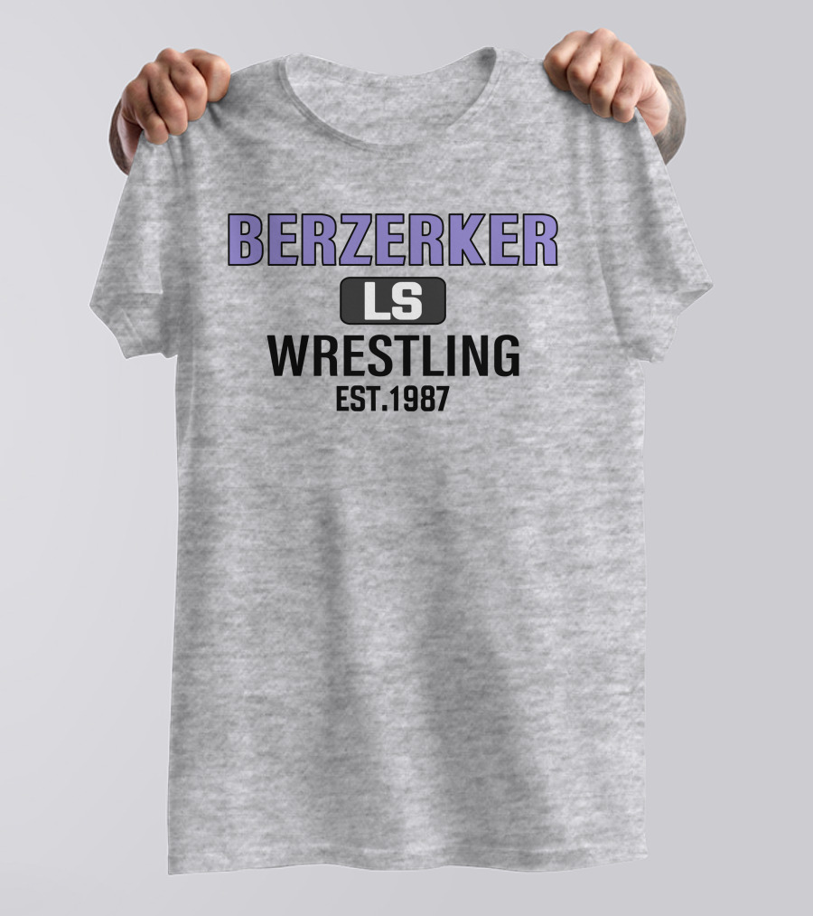 Berzerker LS Wrestling Est 1987 T-Shirt