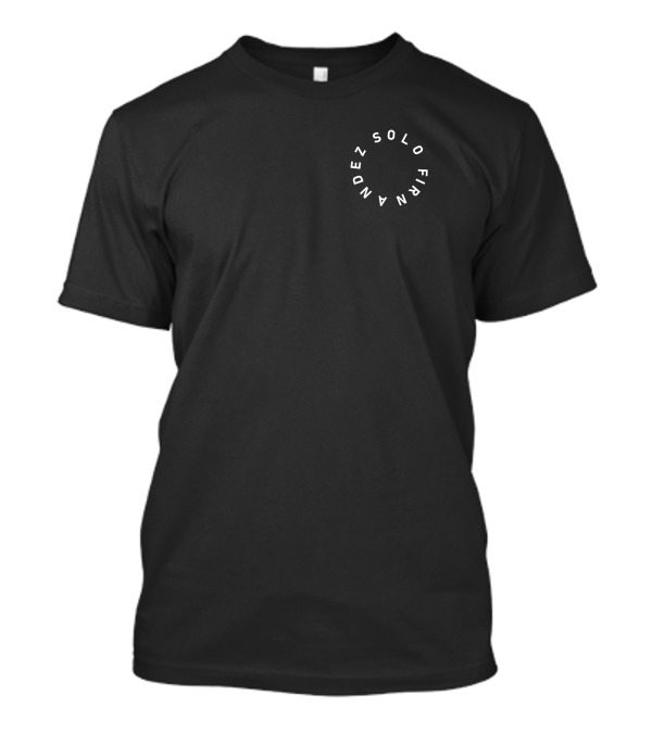 Chris Martin Solo Firnandez Circle Text T-Shirt