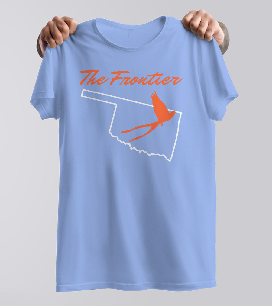 The Frontier Scissor Tail Oklahoma Outline T-Shirt