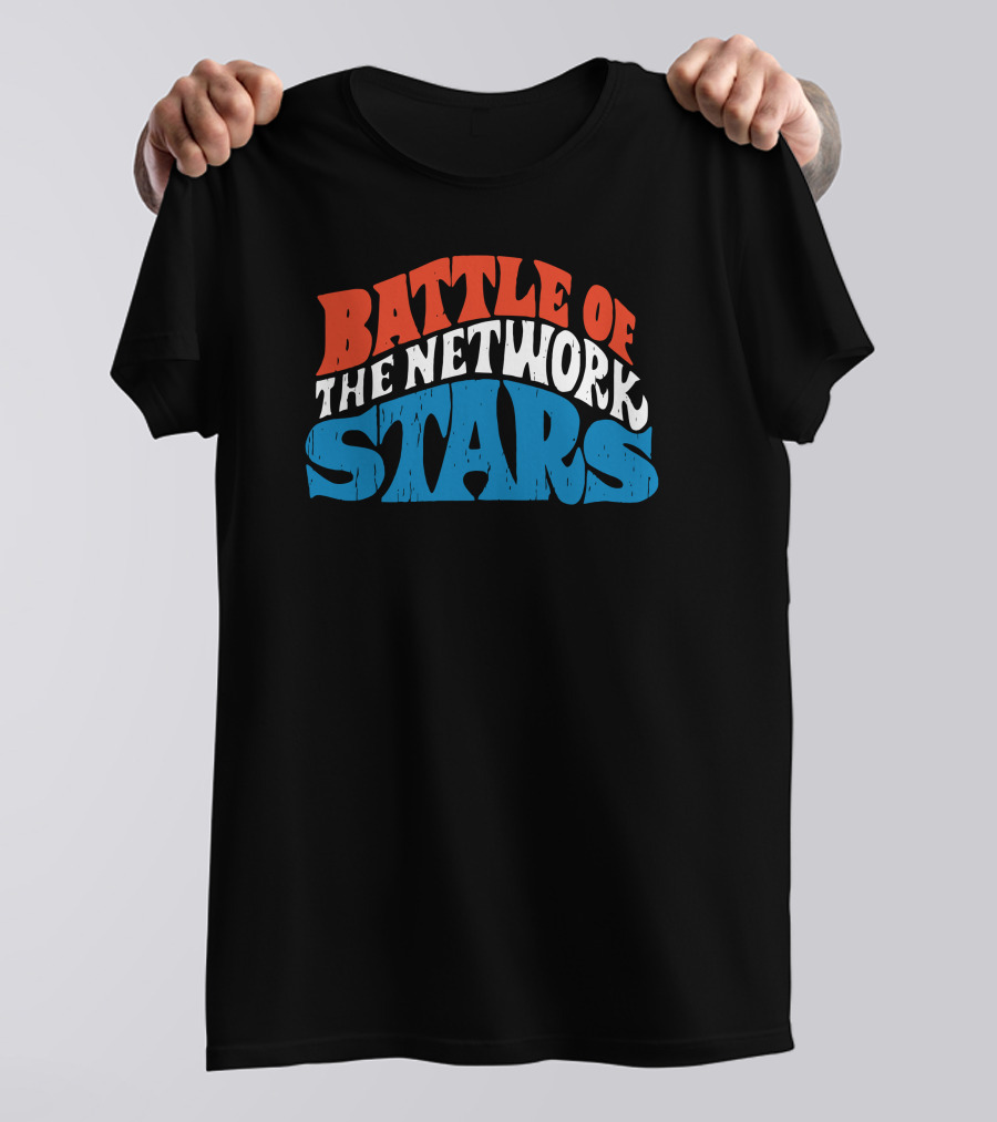 Battle Of The Network Stars Vintage Retro Television Competition T-Shirt