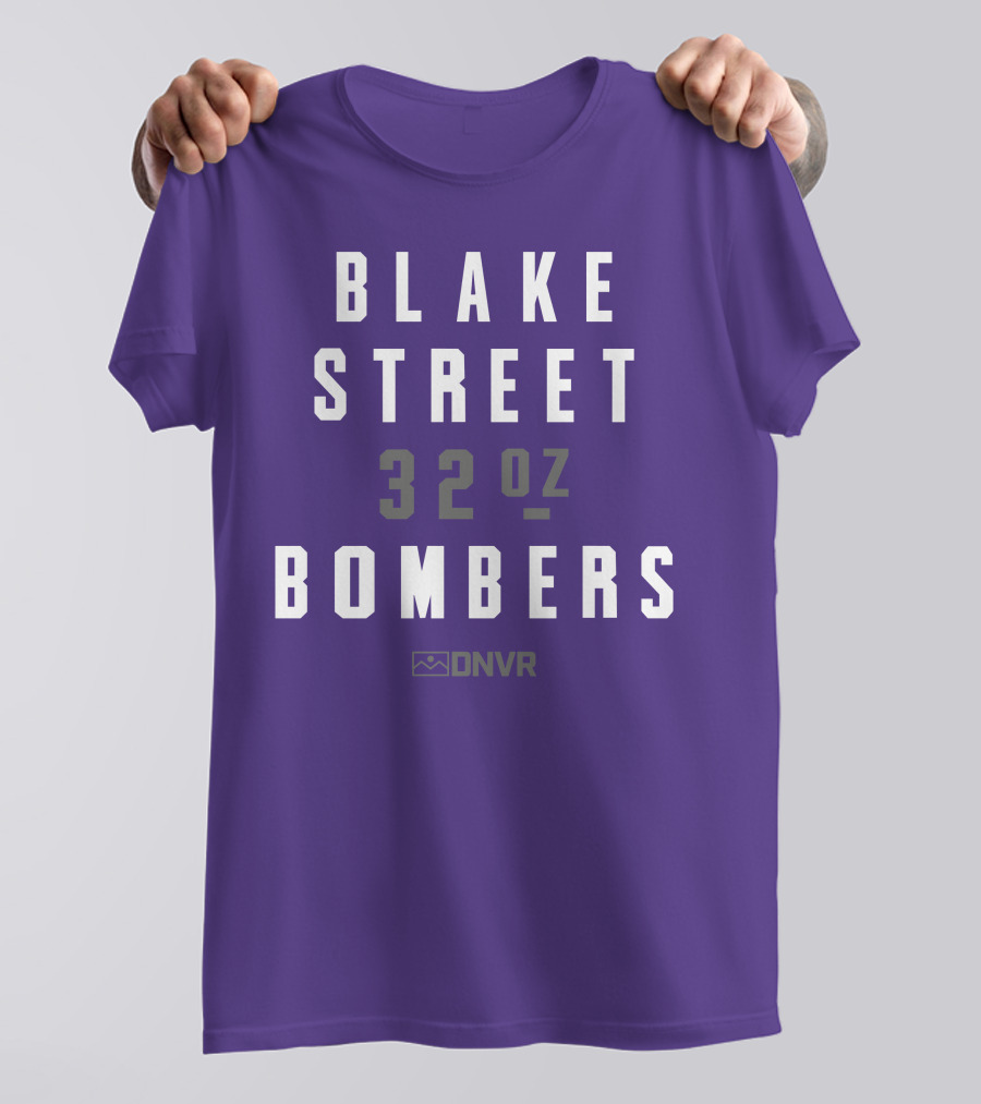 BLAKE STREET 32 Oz BOMBERS DNVR T-Shirt