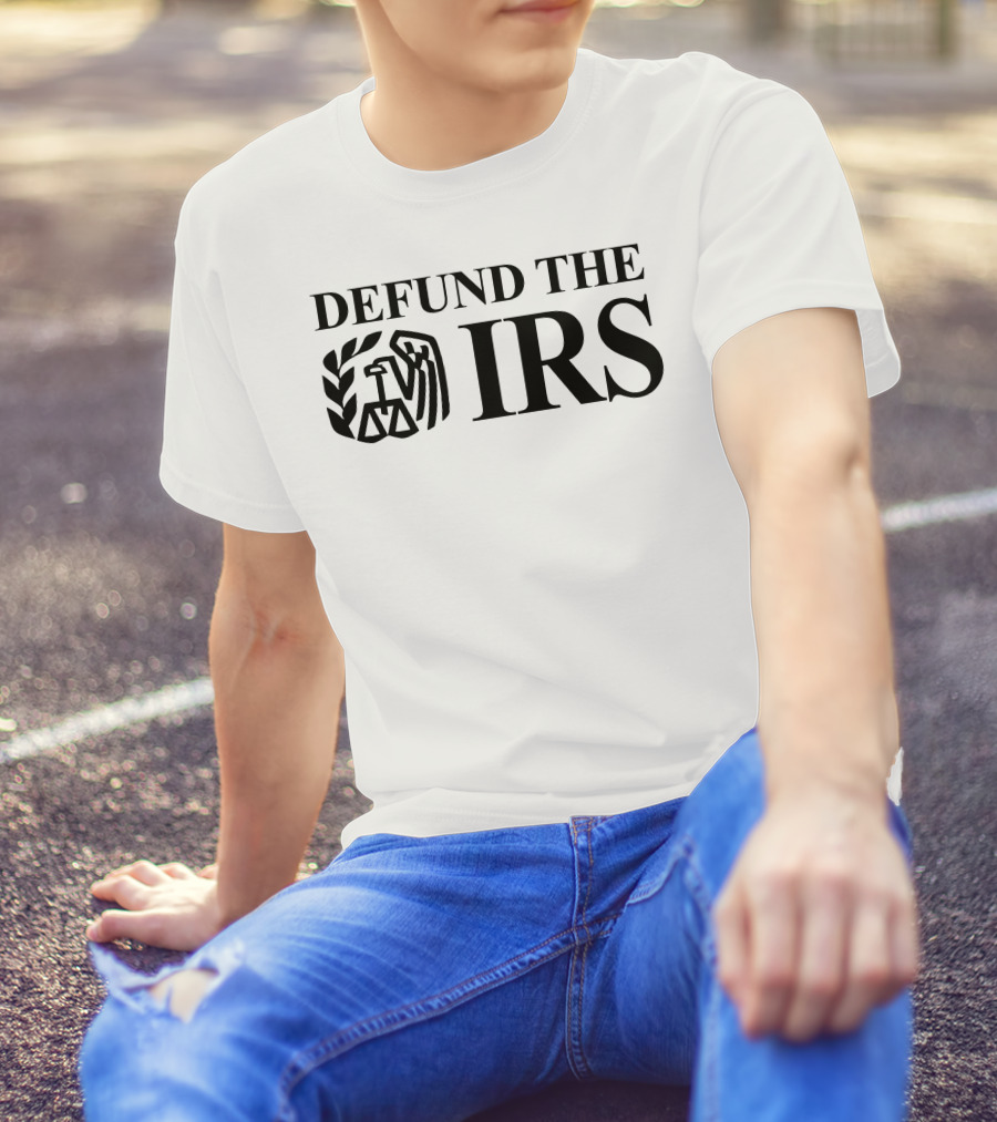 Defund The IRS Shithead Steve Store IRS Symbol Iconic T-Shirt
