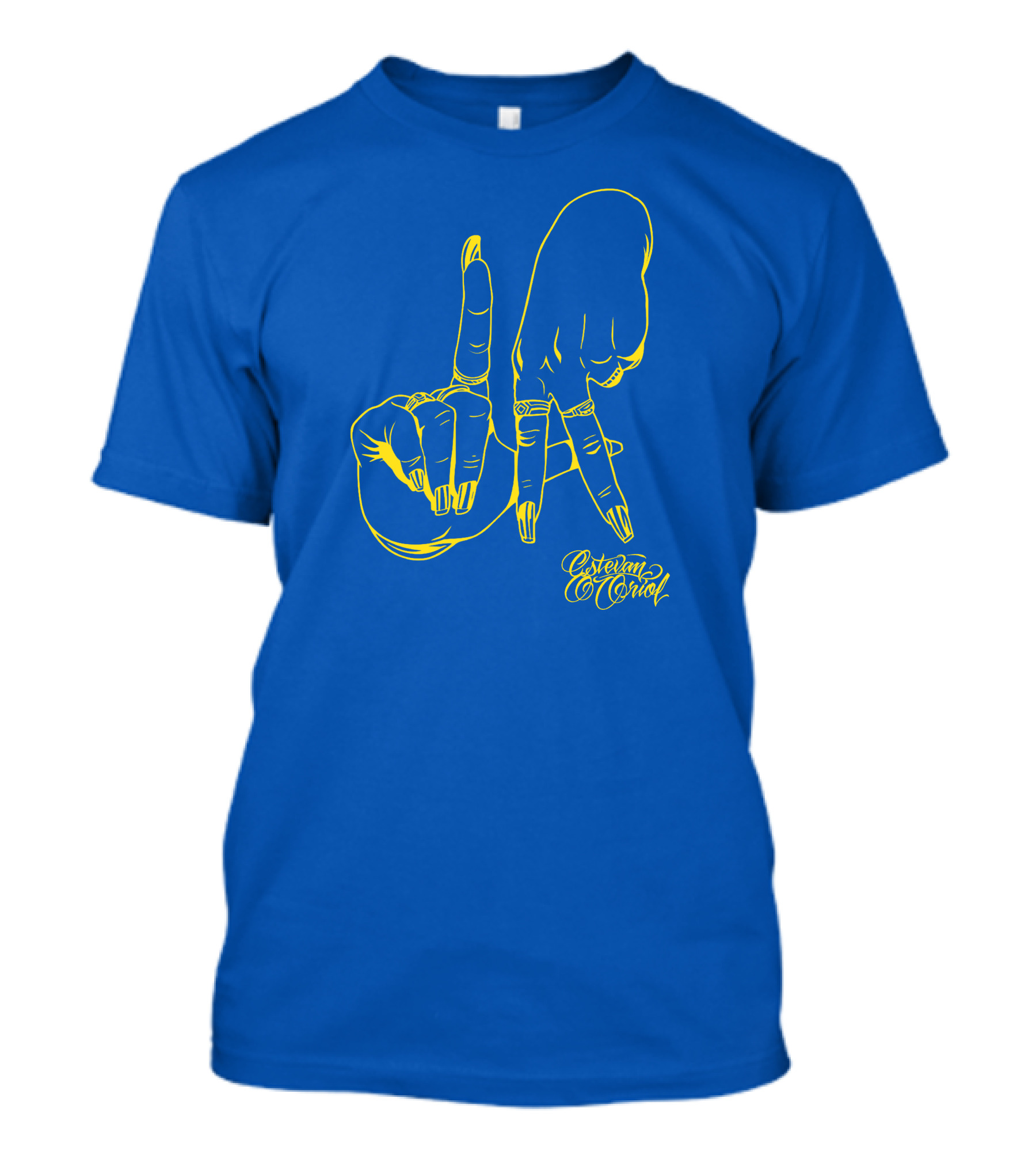 Los Angeles Fingers Esteban Oriol Super Bowl T-Shirt