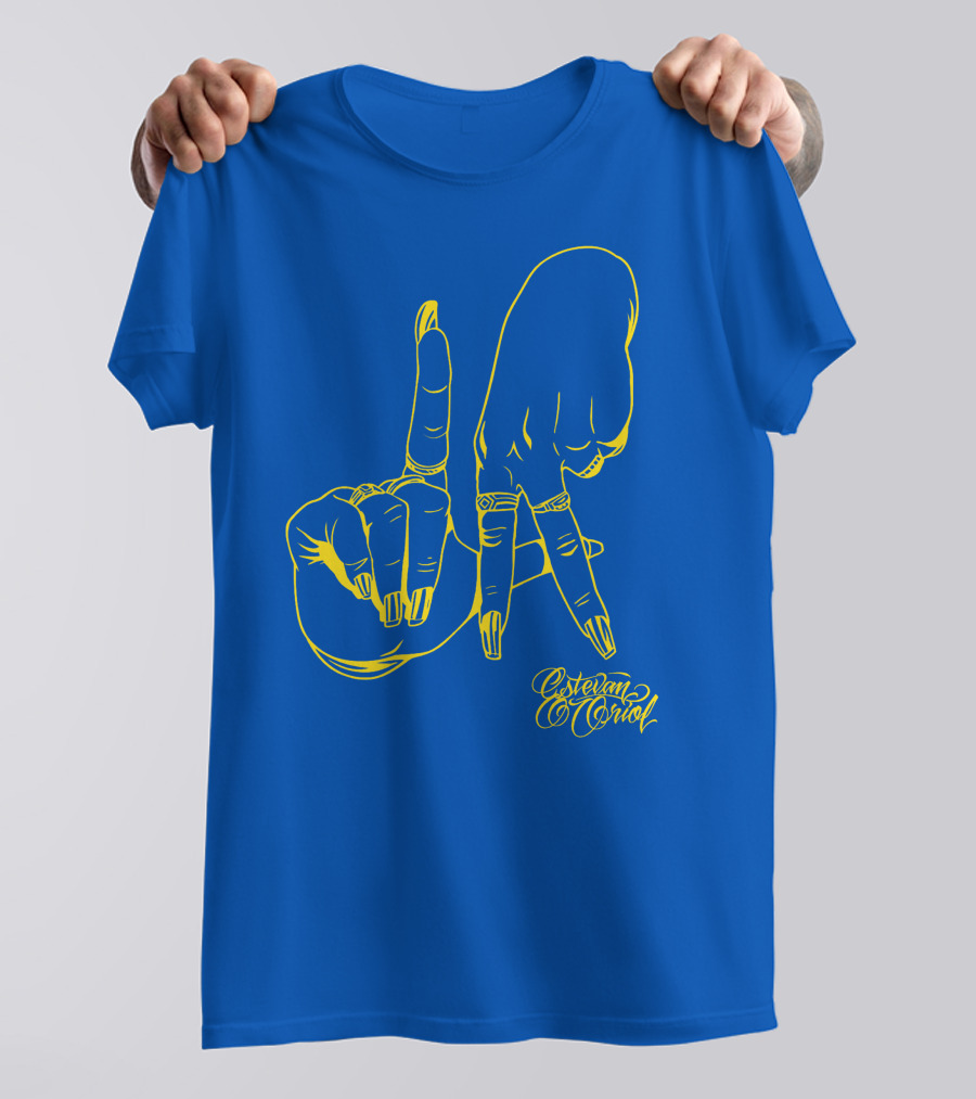 Los Angeles Fingers Esteban Oriol Super Bowl T-Shirt