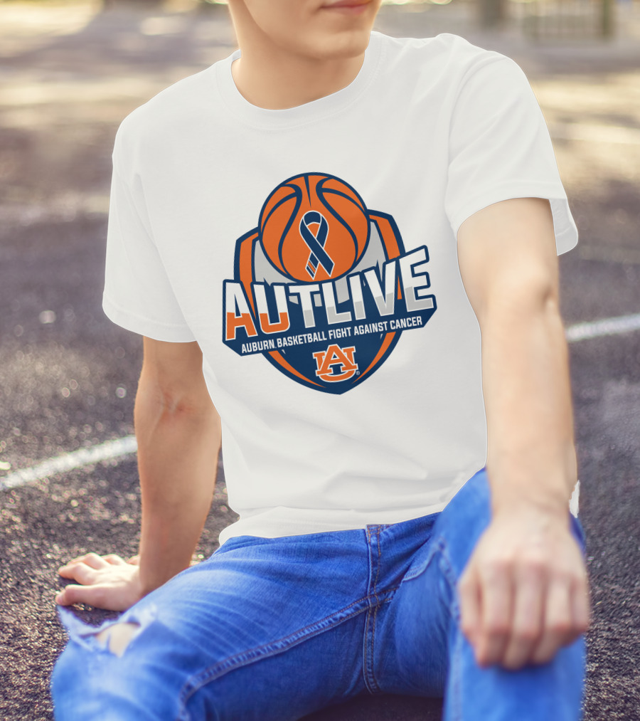 Autlive Auburn Basketball Fight Against Cancer T-Shirt