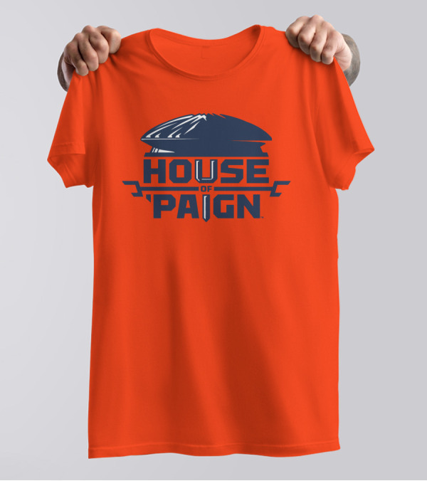 House Of 'Paign TBT University Of Illinois Basketball Helmet T-Shirt