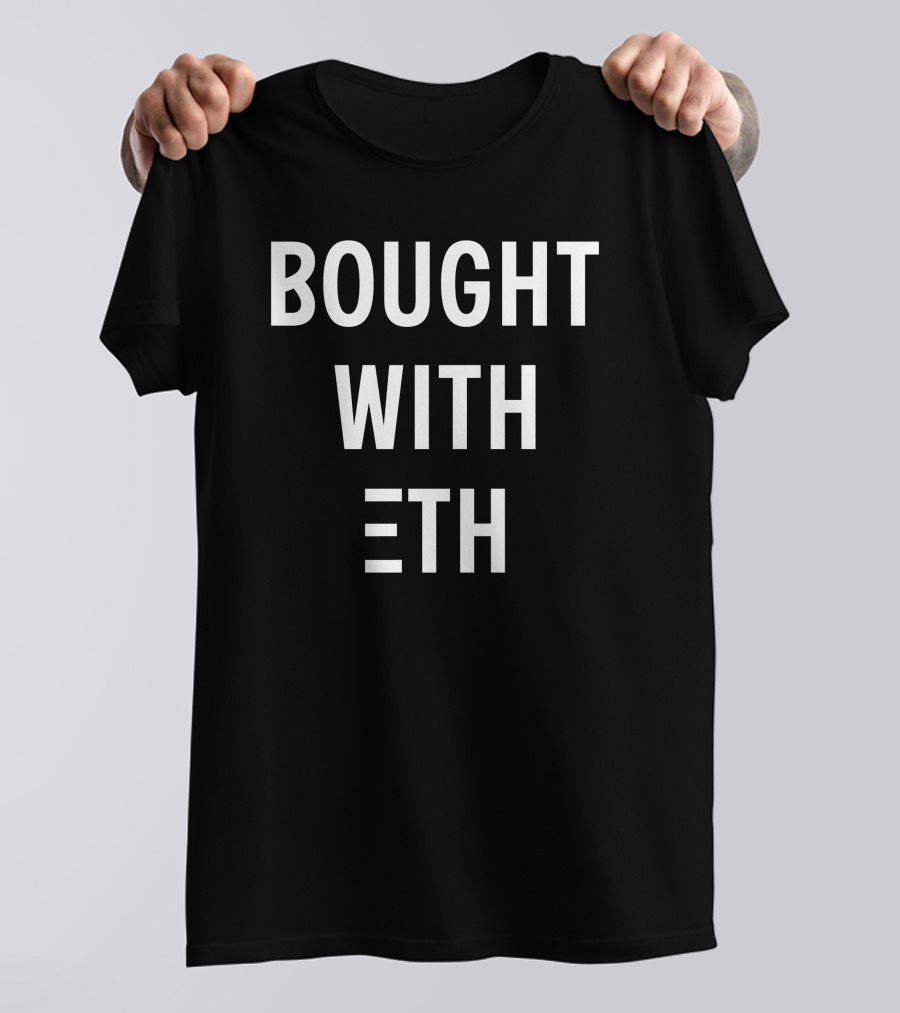 Dez Bryant Bought With Eth Cryptocurrency NFL Fan Merch T-Shirt