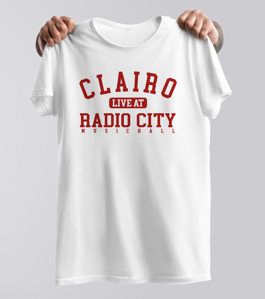 Clairo Live At Radio City Music Hall Concert Event T-Shirt