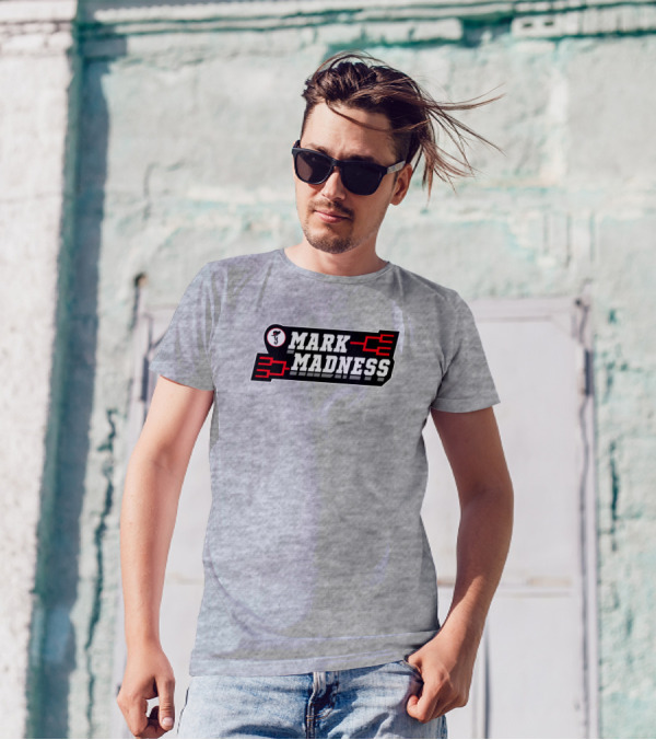 Csc Gamblin' Gauchos Mark Madness Basketball Tournament Bracket T-Shirt