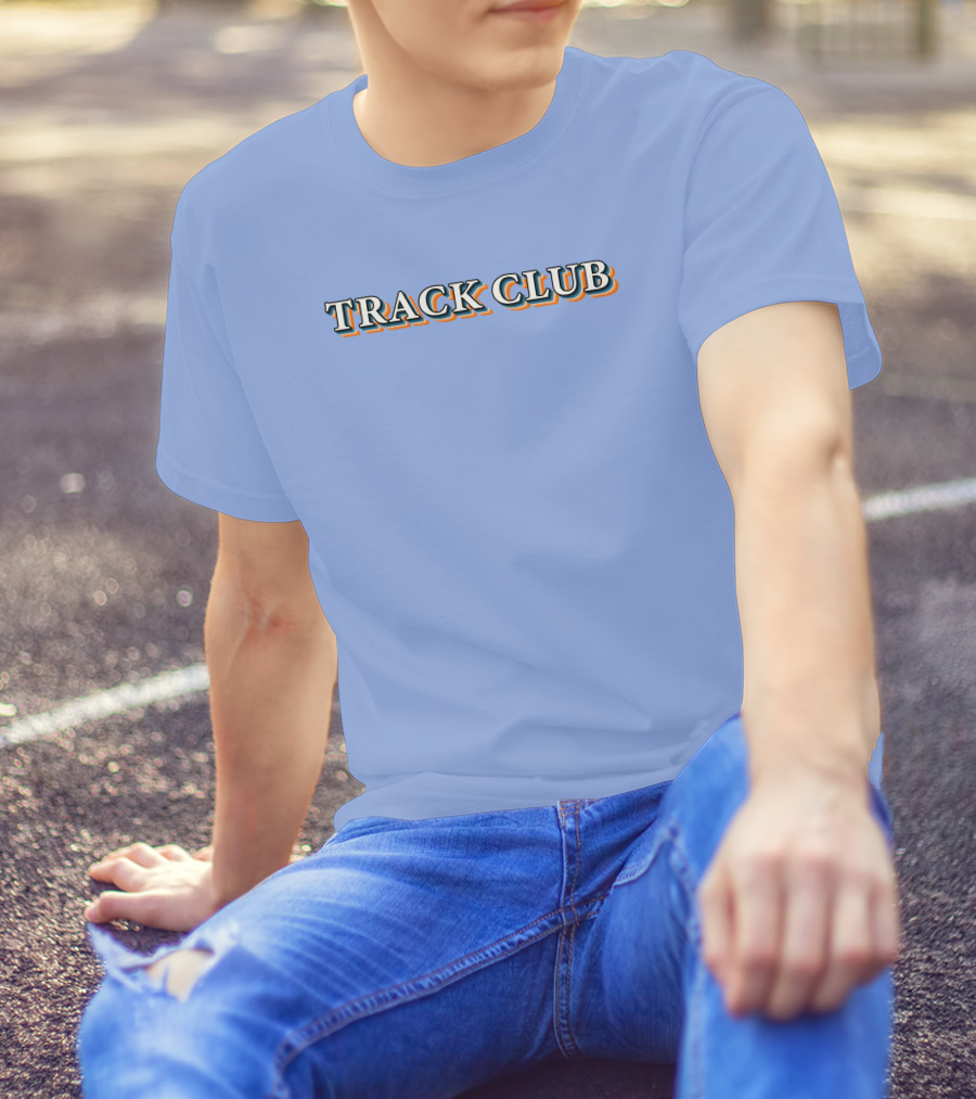 Nikki Hiltz Track Club Blue Bold Athletics T-Shirt