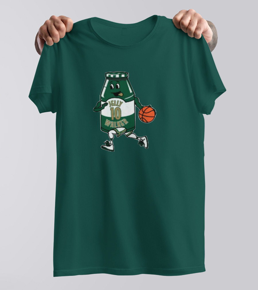 Big Cat Jelly Walker 10 Basketball Character Fight To It T-Shirt