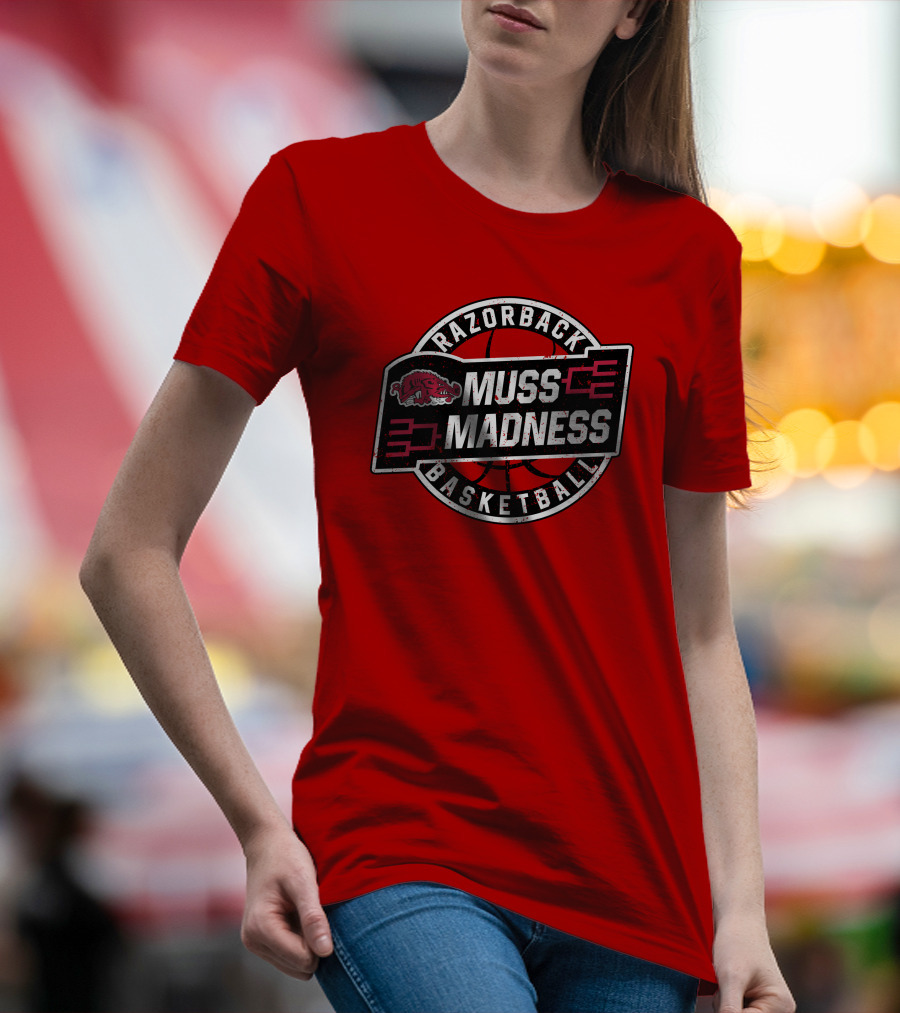 Razorback Basketball Eric Musselman Muss Madness March Tournament T-Shirt