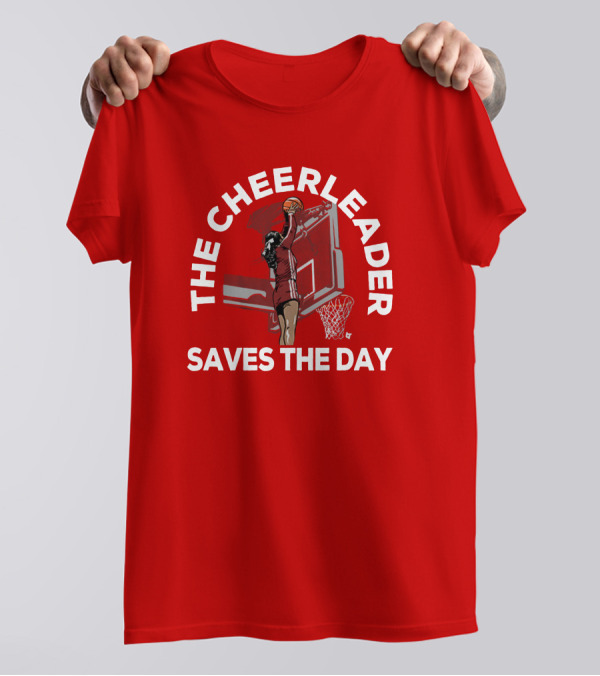Cassidy Cerny The Cheerleader Saves The Day Basketball Hoop运动鞋 T-Shirt