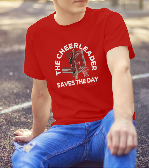 Cassidy Cerny The Cheerleader Saves The Day Basketball Hoop运动鞋 T-Shirt