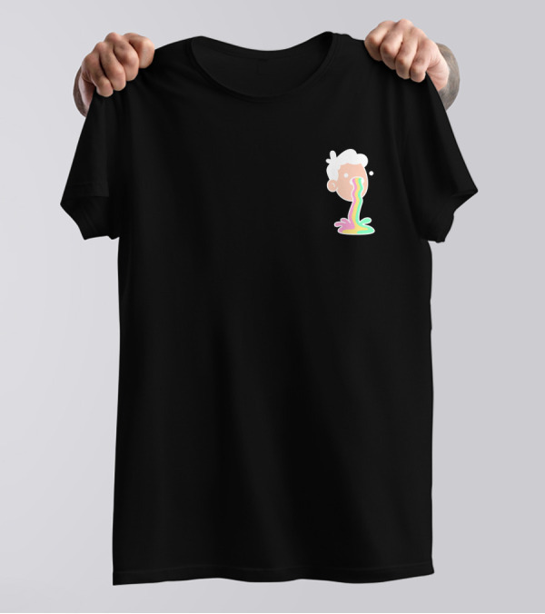 Doodles Merch Mascot Rainbow Vomit T-Shirt