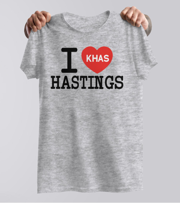 I Love Khas Hastings T-Shirt