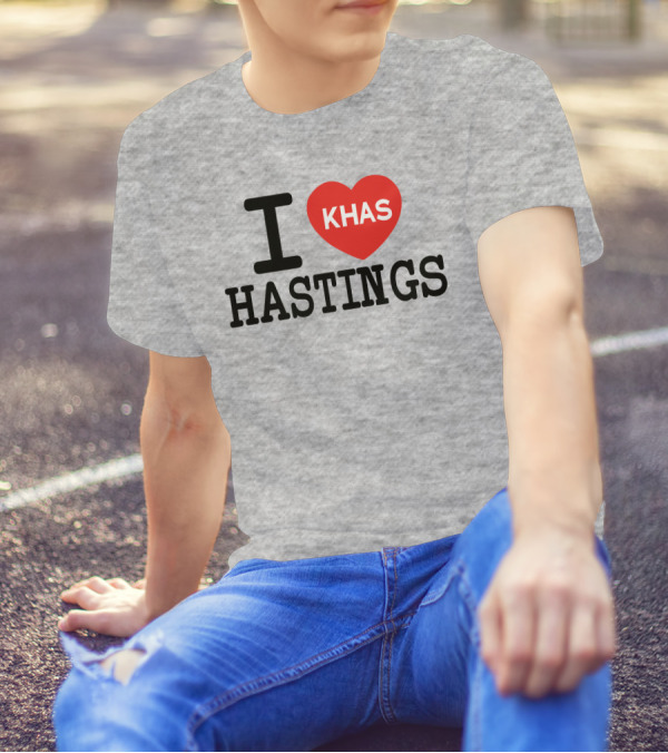 I Love Khas Hastings T-Shirt