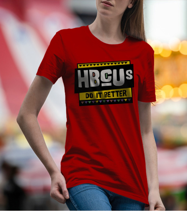 Hbcus Do It Better African Pattern Style T-Shirt