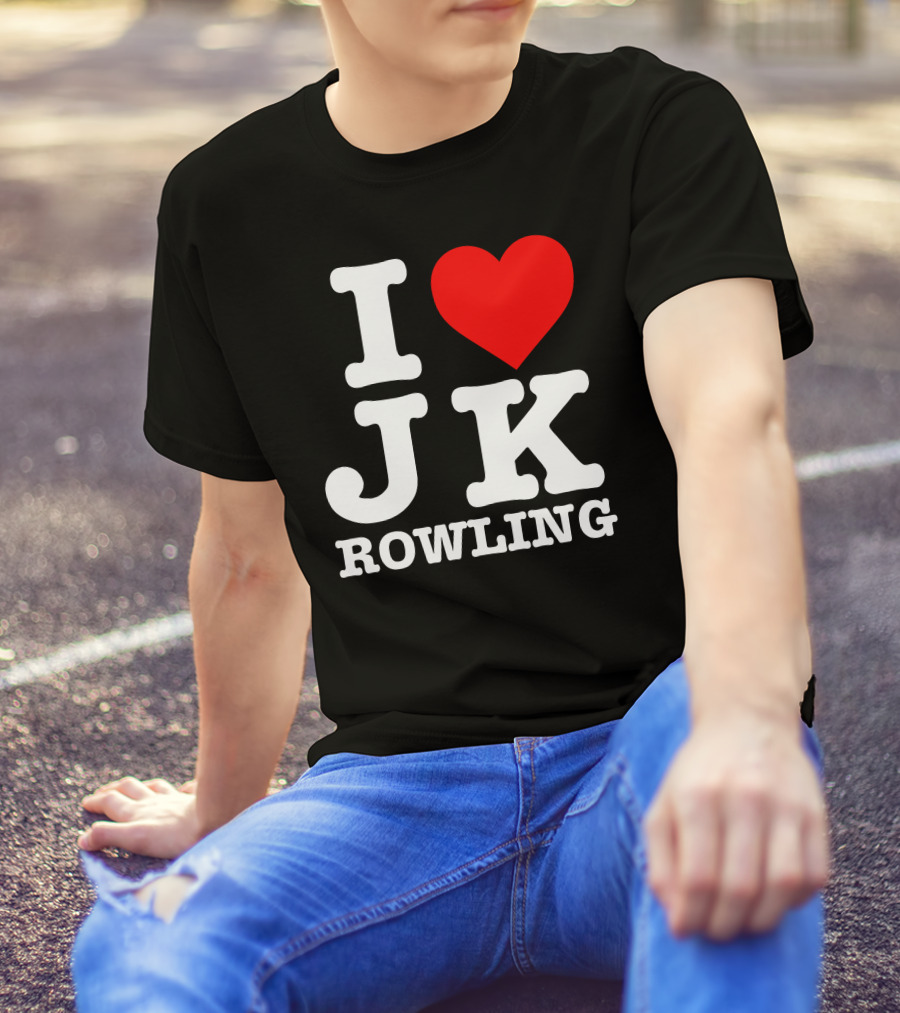 Punished Catboy Mete I Love JK Rowling Heart T-Shirt