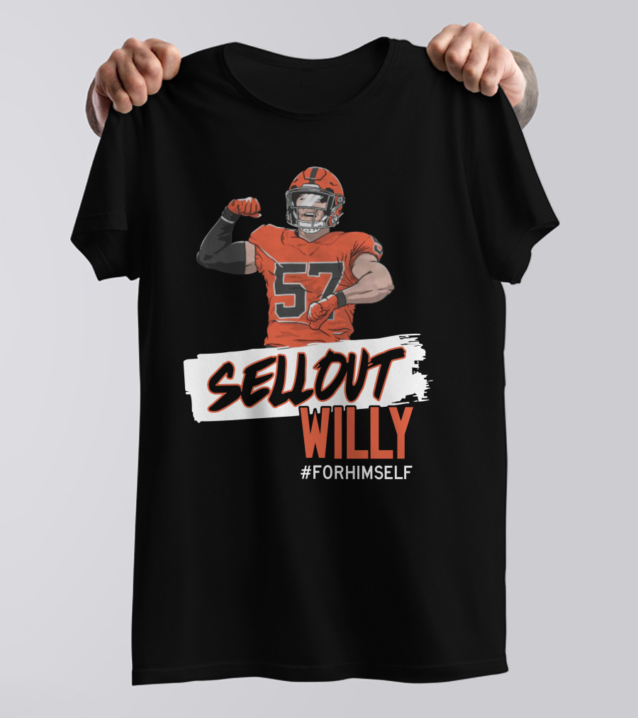 Sellout Willy #Forhimself Taylor Lewan Football 57 T-Shirt