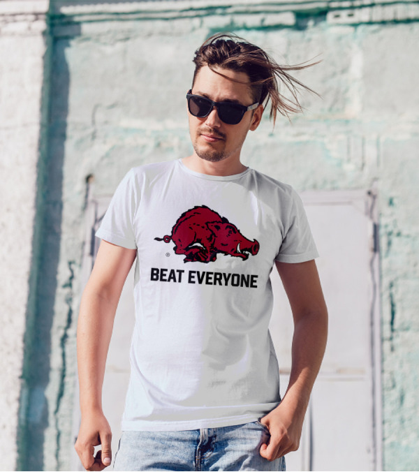 Beat Everyone Razorback Football T-Shirt
