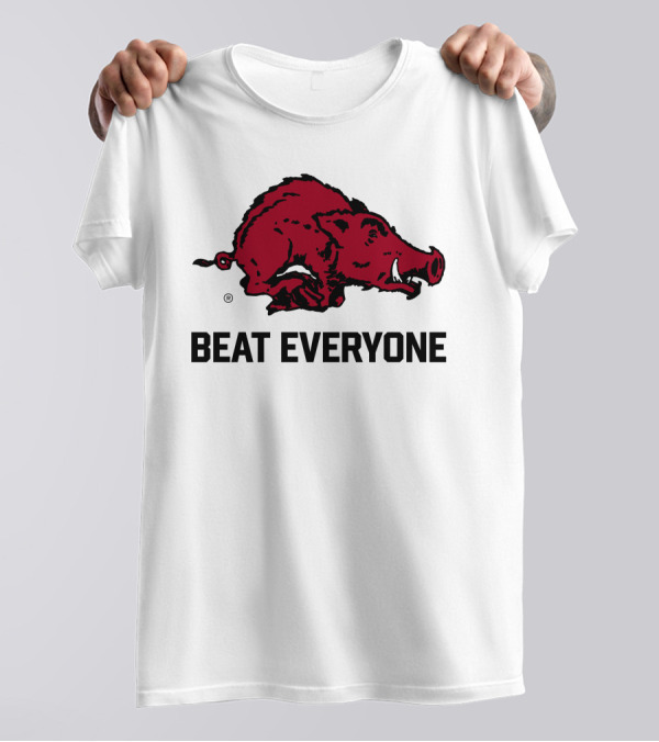 Beat Everyone Razorback Football T-Shirt