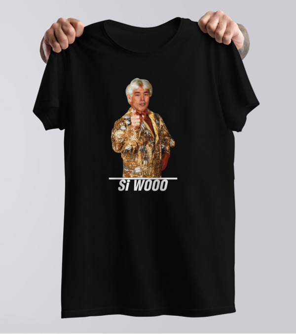Tour Junkies Merch Si Wooo Kim Ric Flair Combo T-Shirt