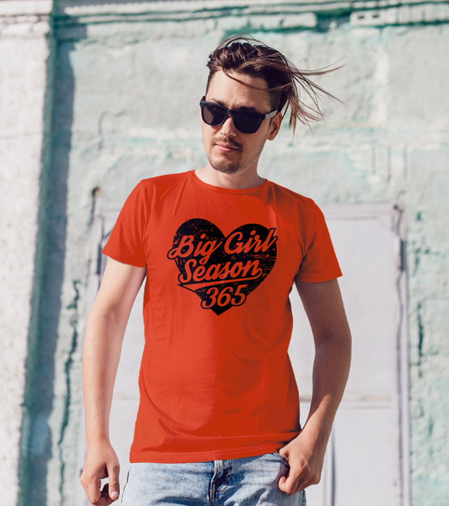 Big Girl Season 365 Heart T-Shirt