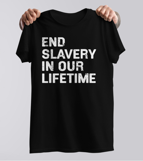 End Slavery In Our Lifetime Adam Wainwright Grace Covenant Church T-Shirt