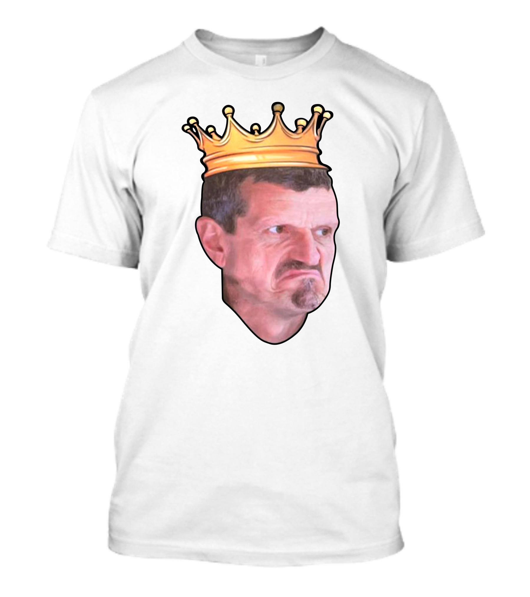 Guenther Steiner King Crown Haas F1 Team Bahrain GP T-Shirt