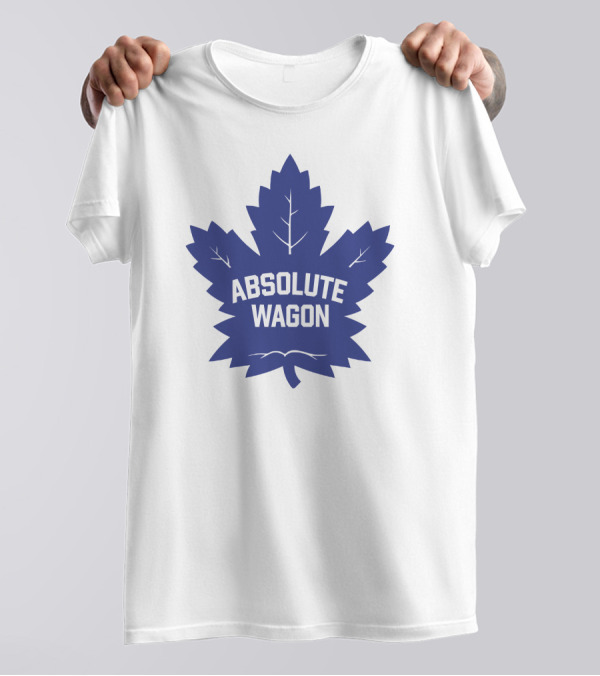 Spittin' Chiclets Merchandise Absolute Wagon Maple Leaf T-Shirt