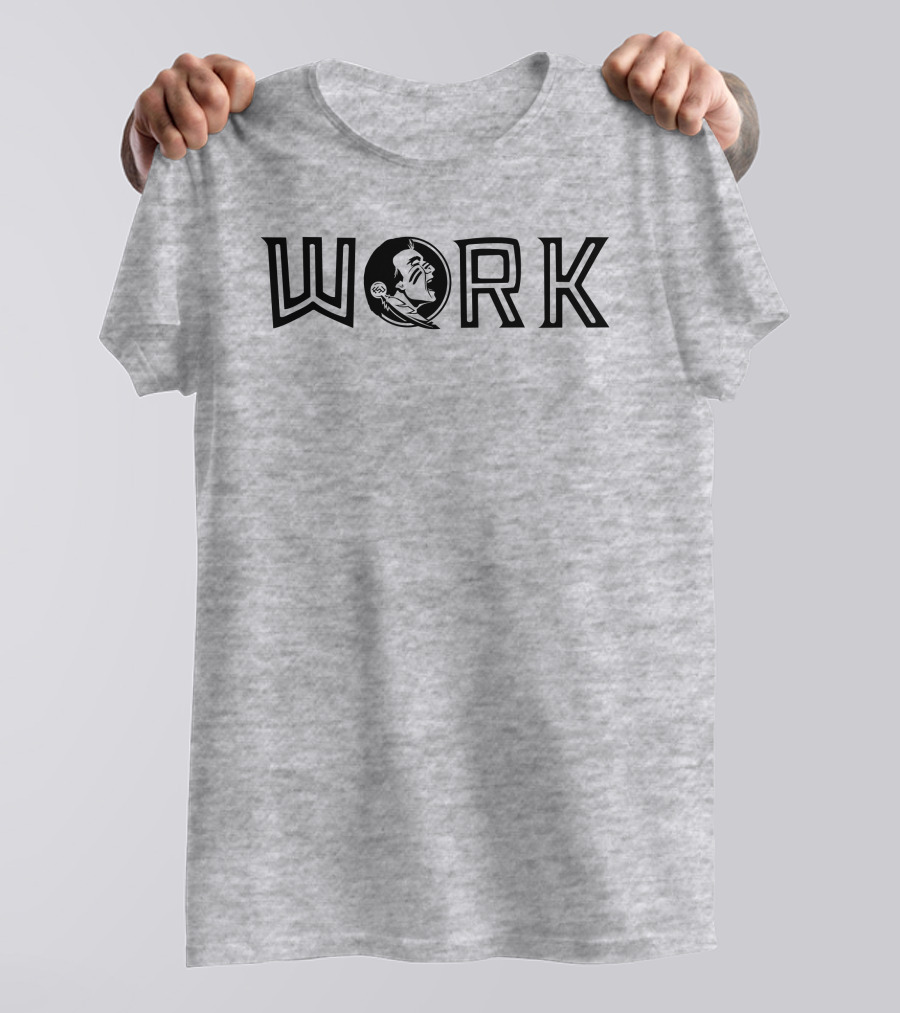 Mike Norvell Florida State Seminoles Work Logo T-Shirt