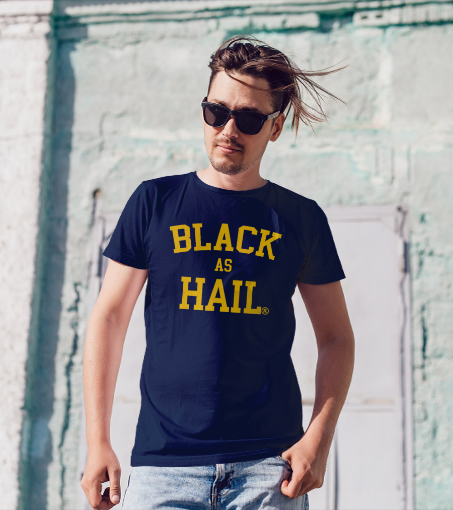Jalen Rose Black As Hail Zach Shaw Sports T-Shirt