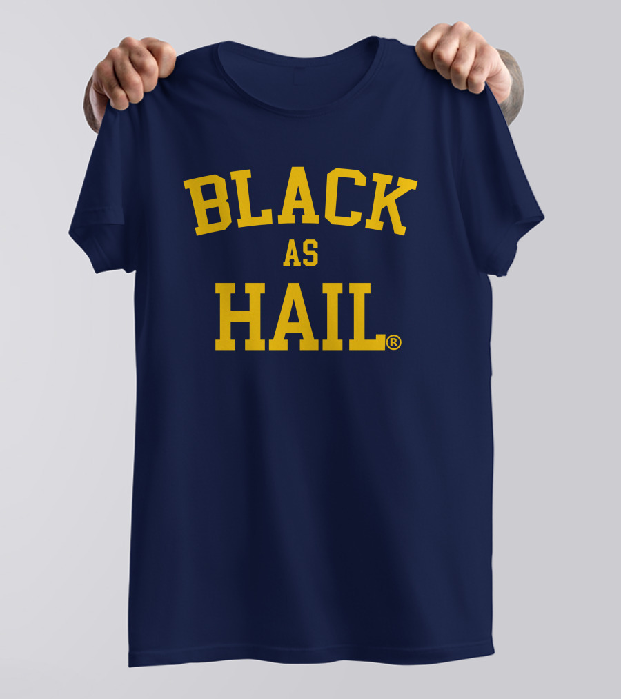 Jalen Rose Black As Hail Zach Shaw Sports T-Shirt